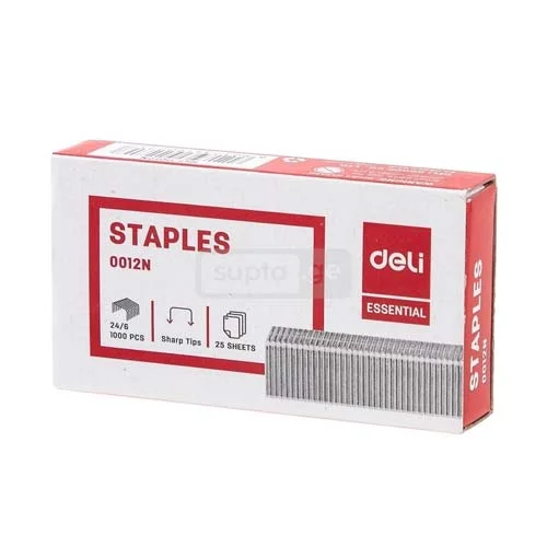 DELI-დელი სტეპლერის ტყვია 24/6-ზომის No.0012